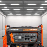 Generador portátil 3.2 kW 212CC 15L Regulador Voltaje Arr Elect 10 hrs DAEWOO