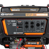 Generador portátil 6.2 kW 420CC 40L Regulador Voltaje Arr Elect-Man DAEWOO