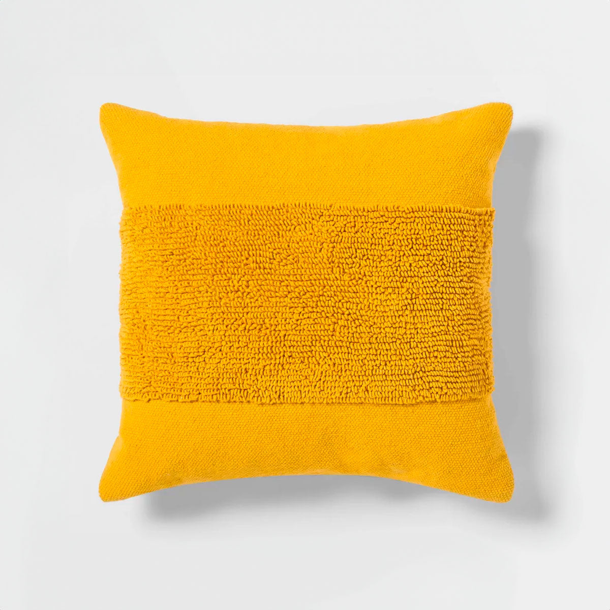 Almohada Cuadrada Moderna color Amarillo, Threshold