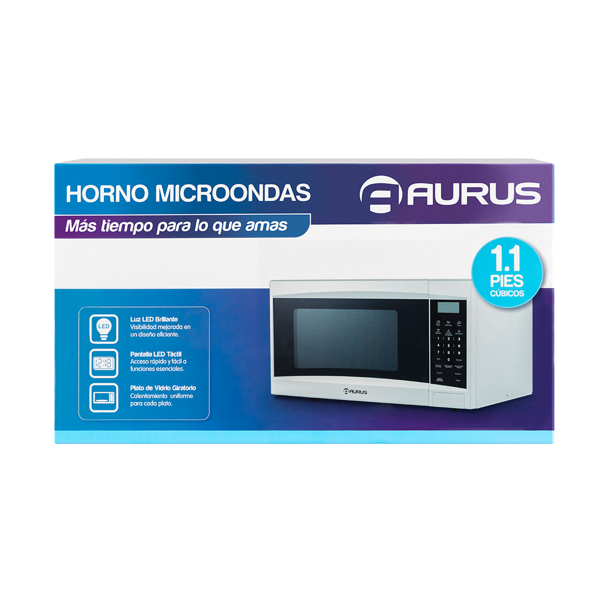 HORNO DE MICROONDAS AURUS MOD. AMP11W 1.1P3 BLANCO**