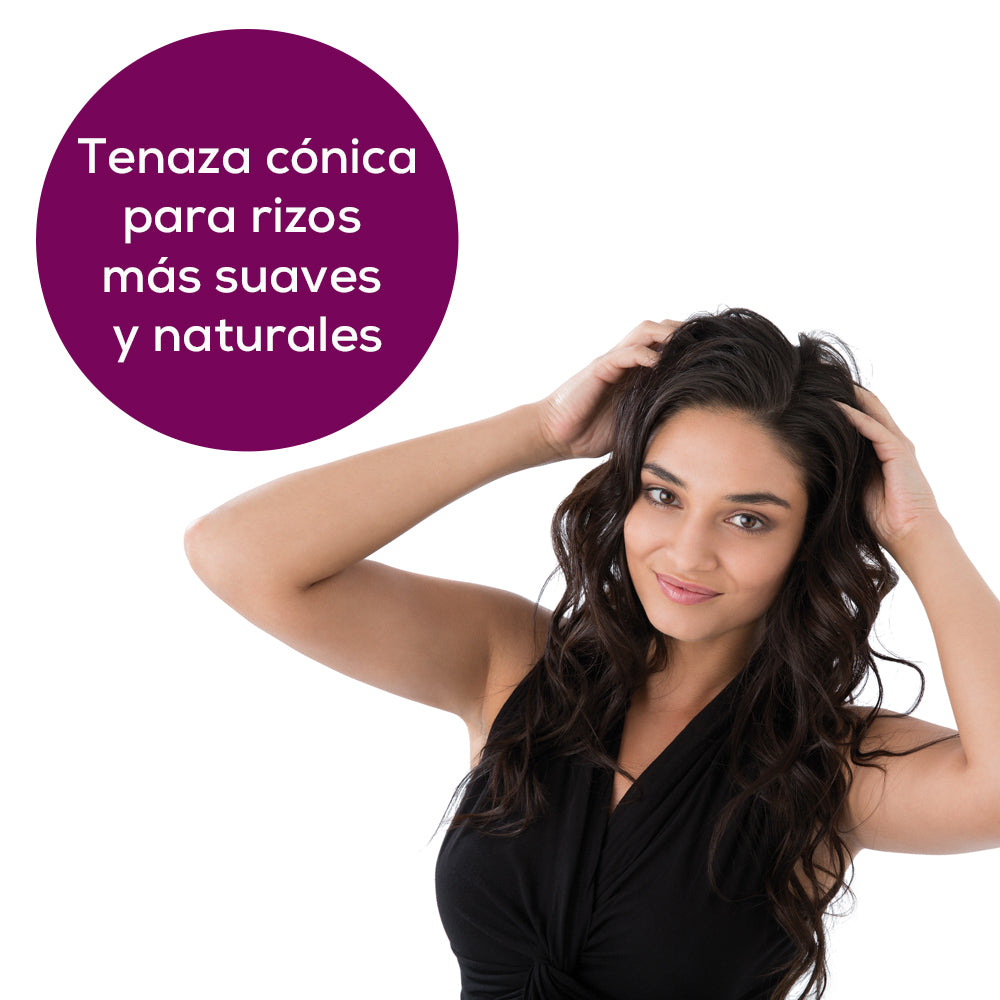 Rizadora de Cabello con Recubrimiento de Queratina y Cerámica de Alta Resistencia HT62 Marca beurer®