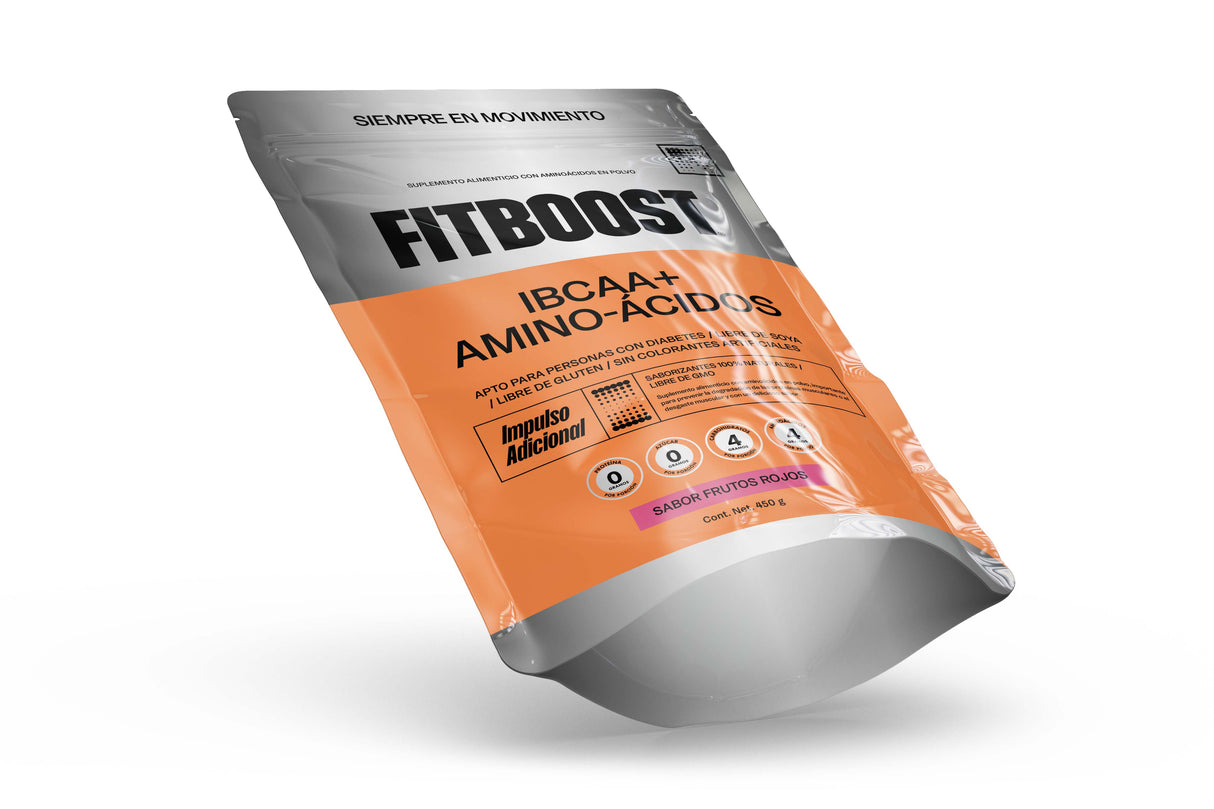 Fitboost IBCAA Frutos Rojos 450 g