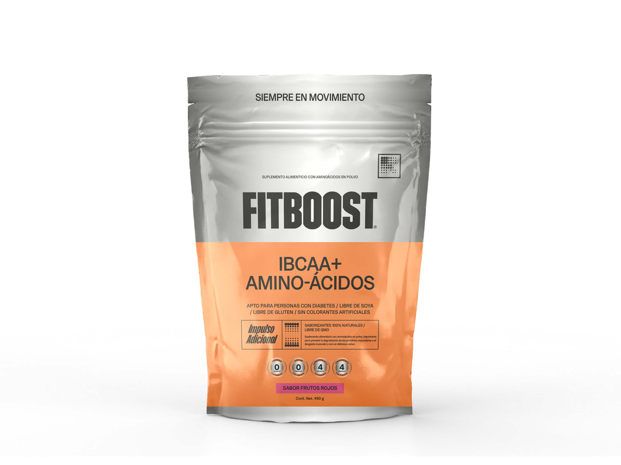 Fitboost IBCAA Frutos Rojos 450 g