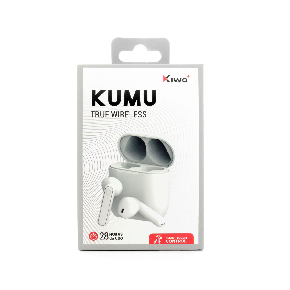 Audífonos Inalámbricos True Wireless Kumu color Blanco, Kiwo