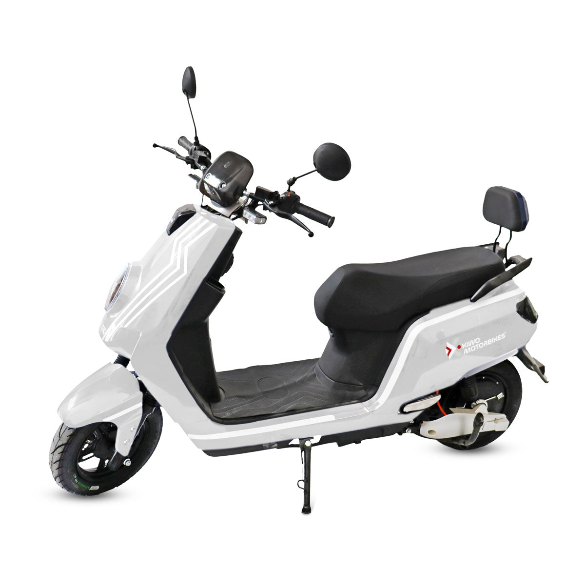 Motocicleta Eléctrica E-Bike ZK color Blanco con Plata, , Marca Kiwo