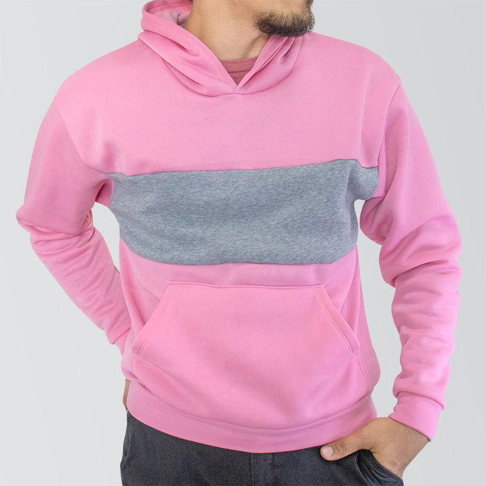 Sudadera Oversized con Estampado Pink para Dama, Gris – Waldo's