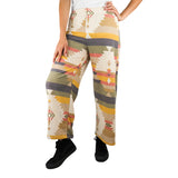 Pantalón Casual color Beige con Estampado para Dama