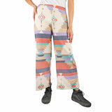 Pantalón Casual color Ladrillo con Estampado para Dama