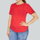 Blusa Casual para Dama con Diseño de Puntos