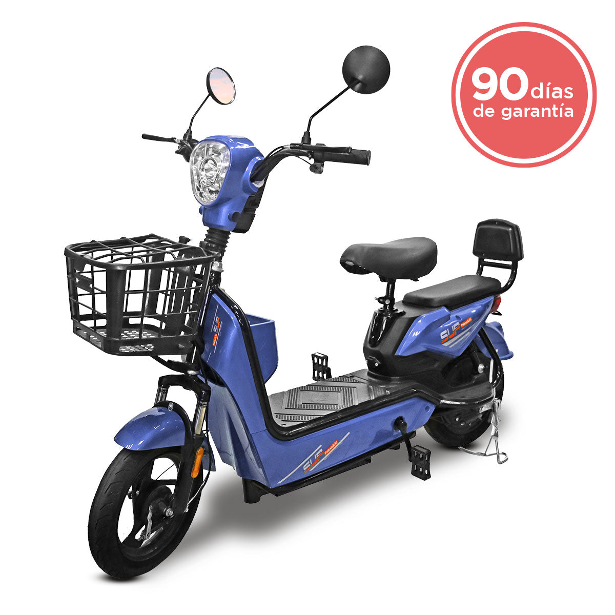 Bicicleta Eléctrica Kiwo GY001, color Azul