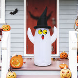 Adorable Fantasma Inflable para Decoración de Halloween.