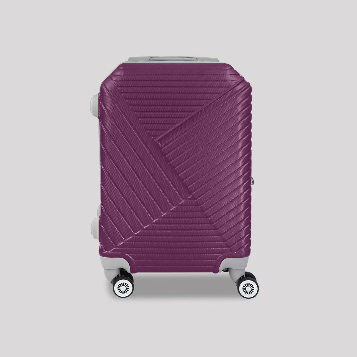 Maleta de Viaje Cóndor, color Morado 37x23x55cm