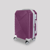 Maleta de Viaje Cóndor, color Morado 37x23x55cm