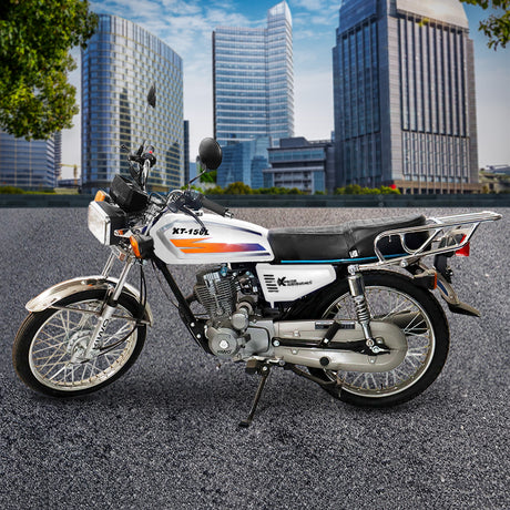 Motocicleta Kiwo KT-150L, color Blanco