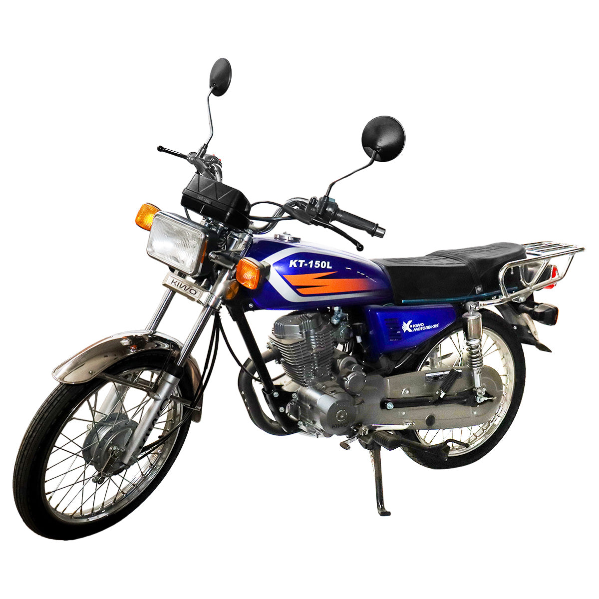 Motocicleta Kiwo KT-150L, color Azul