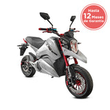 Motocicleta Eléctrica E-Bike ZQ color Plata