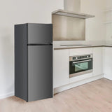 Refrigerador JVC 7.3 Pies Cúbicos Top Mount Gris JCR20673THS