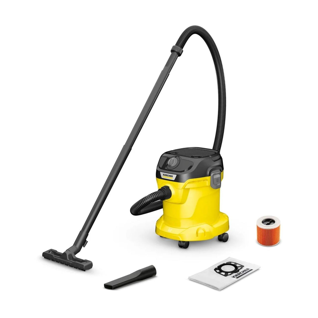 Aspiradora Karcher 15 Litros para Sólidos y Líquidos KWD 2