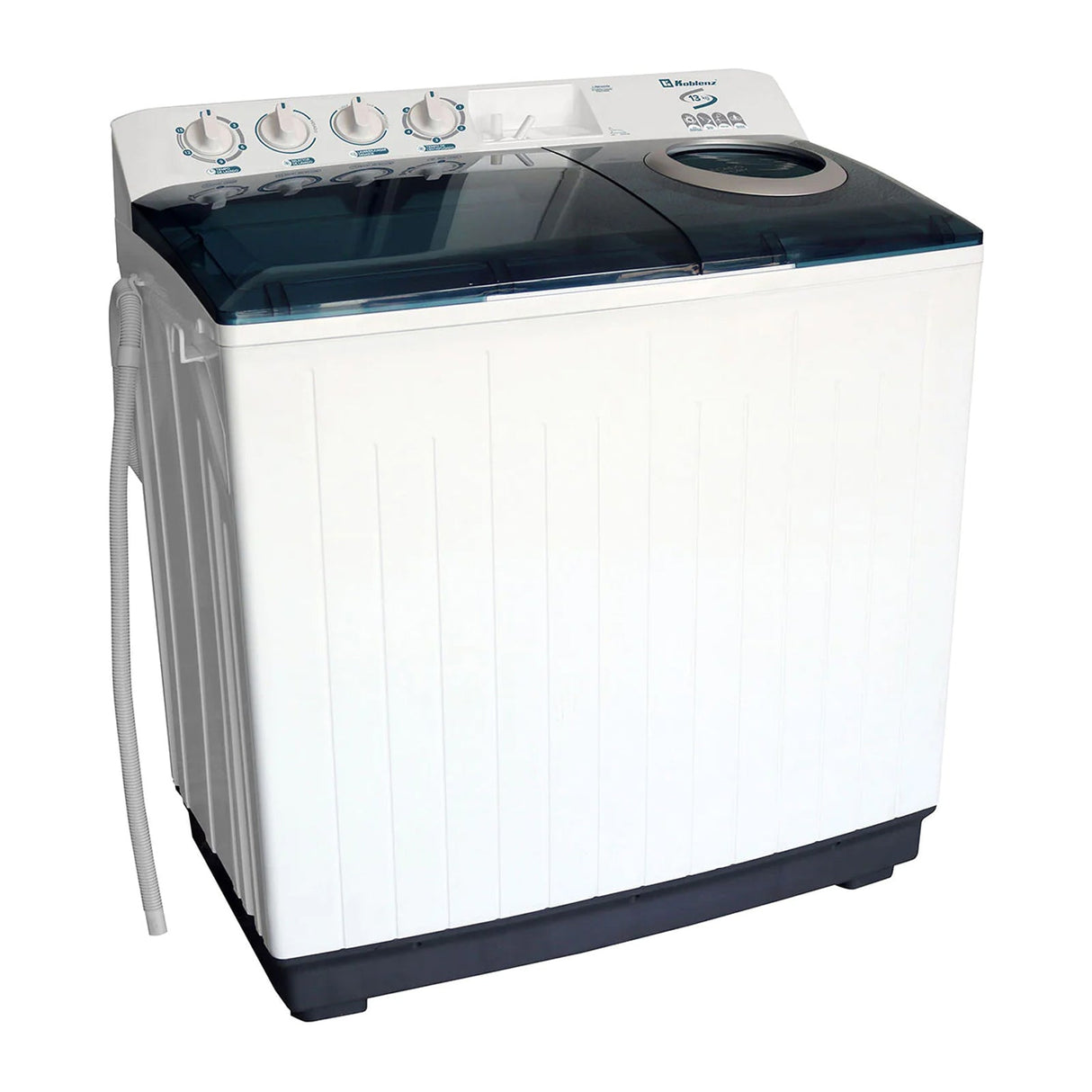 Lavadora Koblenz 13 Kilos Doble Tina Blanca LDM-13BLANCA