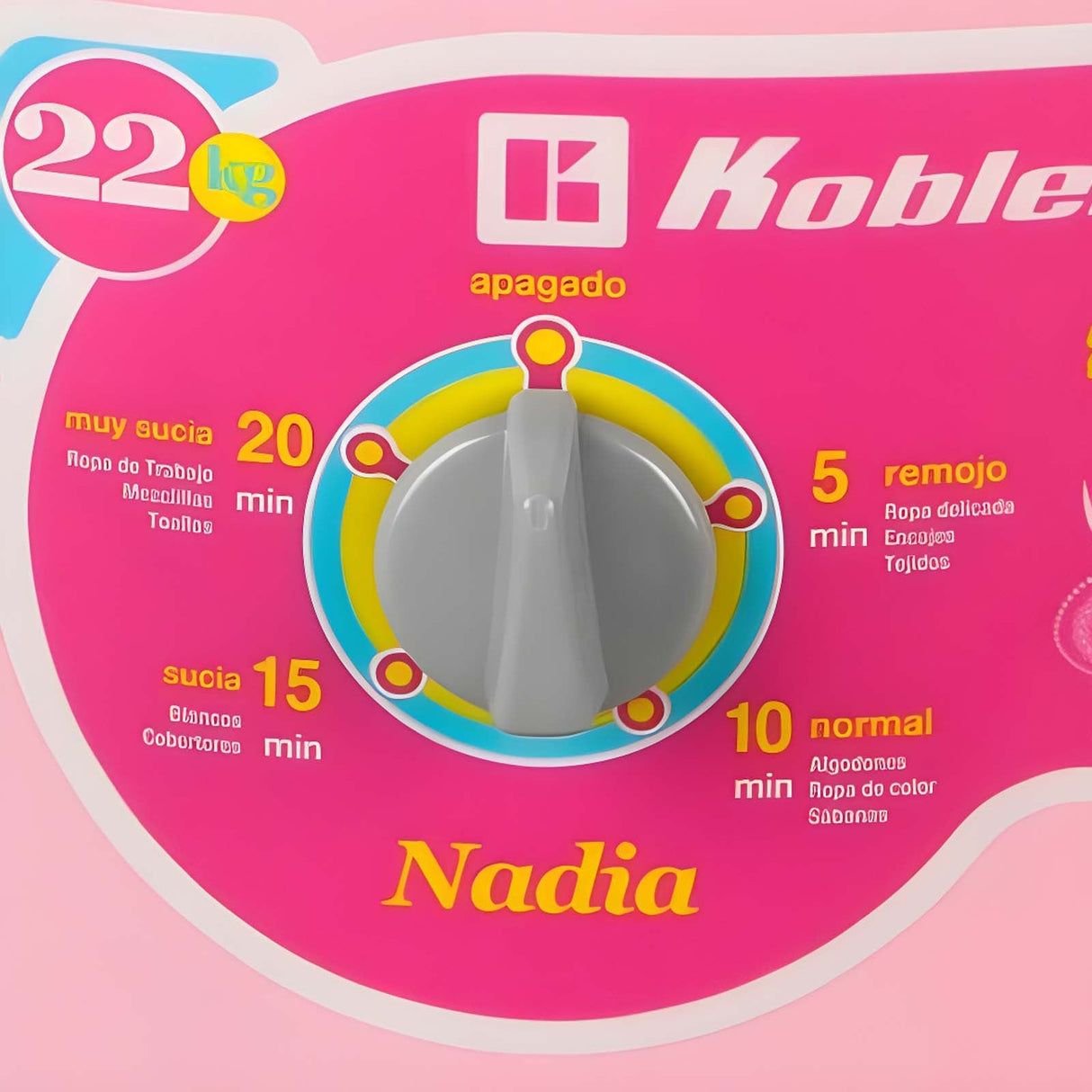 Lavadora de Polea Nadia 22 Kilos Koblenz LRK-2211A