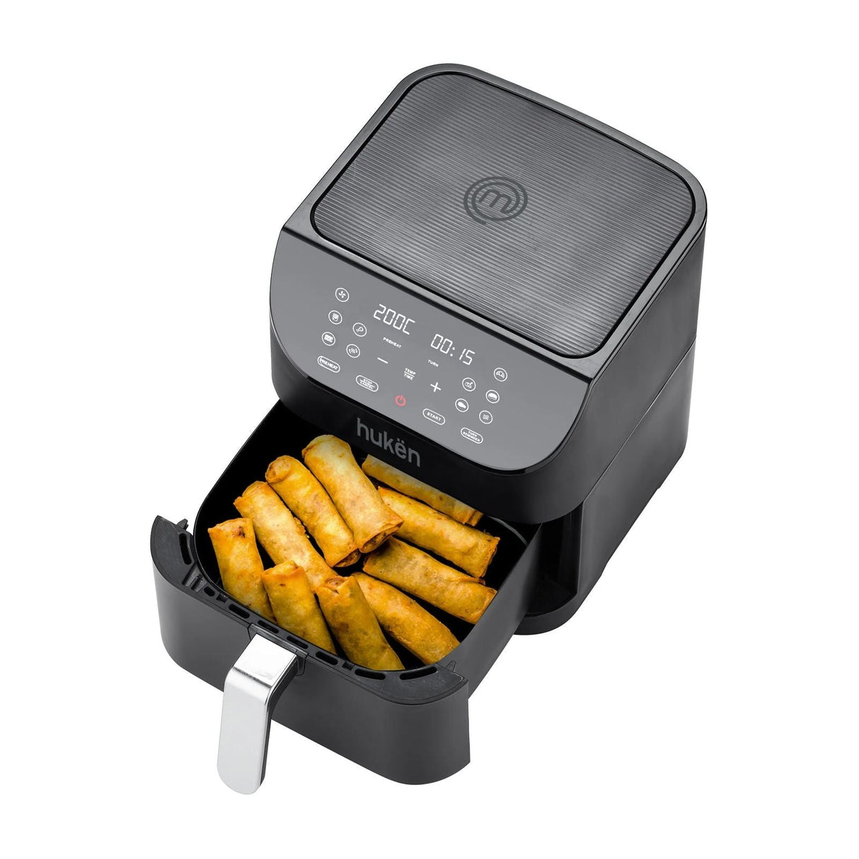Freidora de Aire Digital MasterChef Light-Fry 6 Litros Negra MK-AF-6BLACK