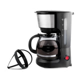 Cafetera MasterChef Easy Brew 5 Tazas Negra MK-DCM-50F