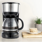 Cafetera MasterChef Easy Brew 5 Tazas Negra MK-DCM-50F