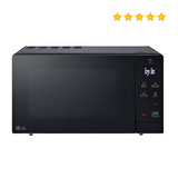 Horno De Microondas LG MS2032GAS 0.7 Pies Negro*