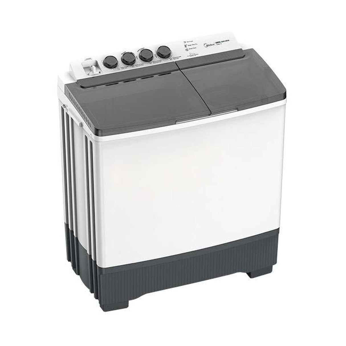 Lavadora Midea Twin Force Pulsator 19 Kilos Doble Tina Blanca MT100W190W