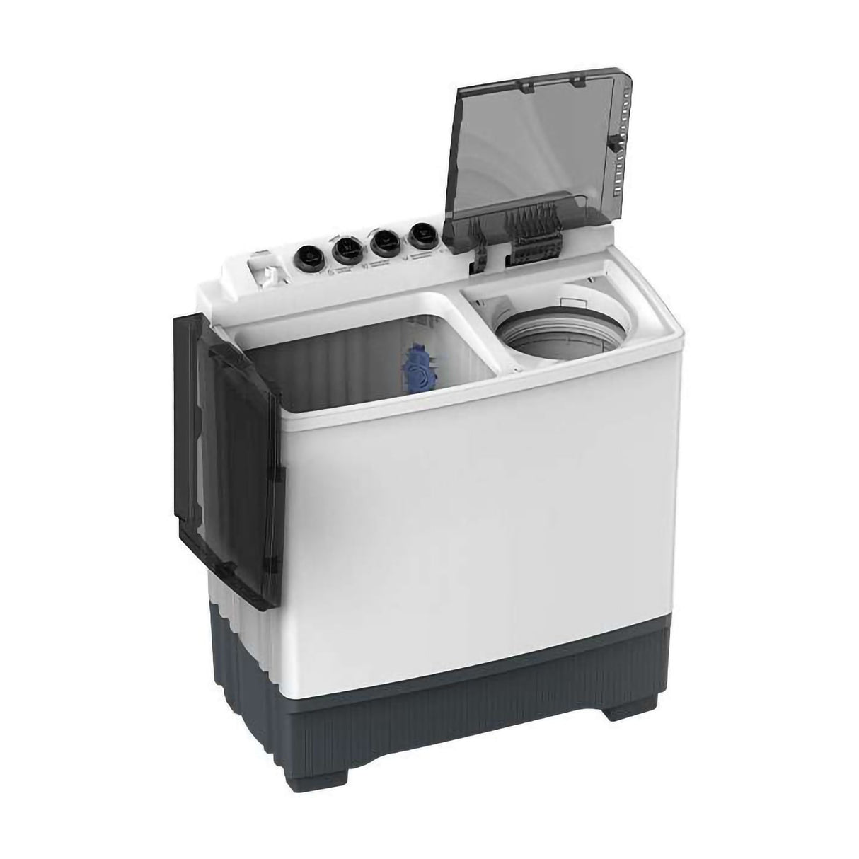 Lavadora Midea Twin Force Pulsator 22 Kilos Doble Tina Blanca MT100W220W