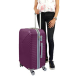 Maleta de Viaje Cóndor, color Morado 37x23x55cm