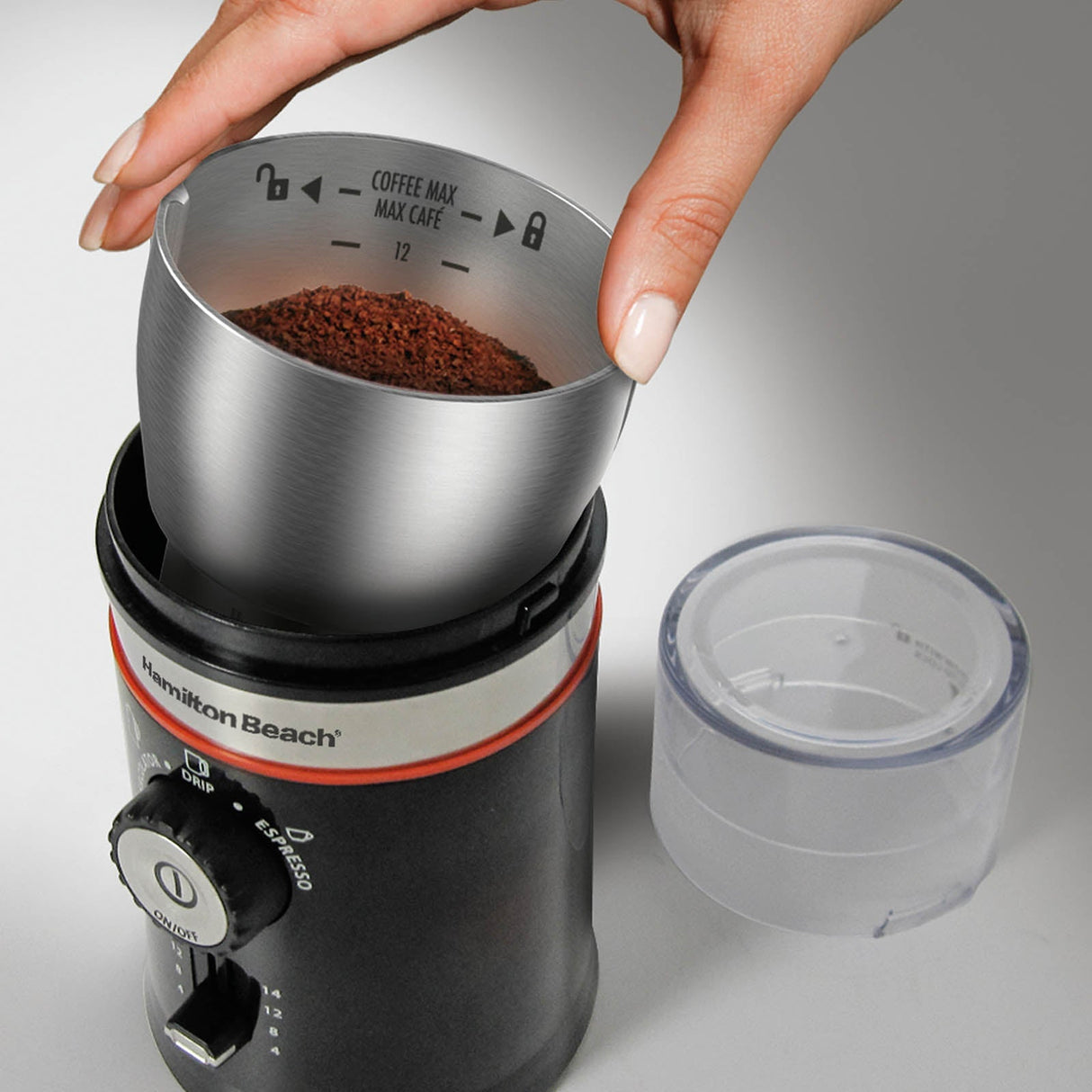 Molino Eléctrico para Café Hamilton Beach Negro 80393