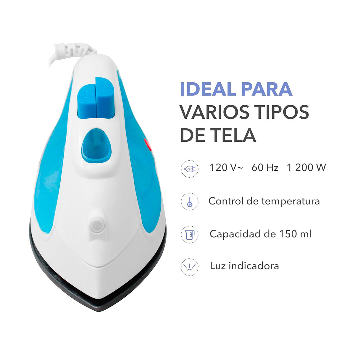 Plancha de Vapor RCA RC-D508B