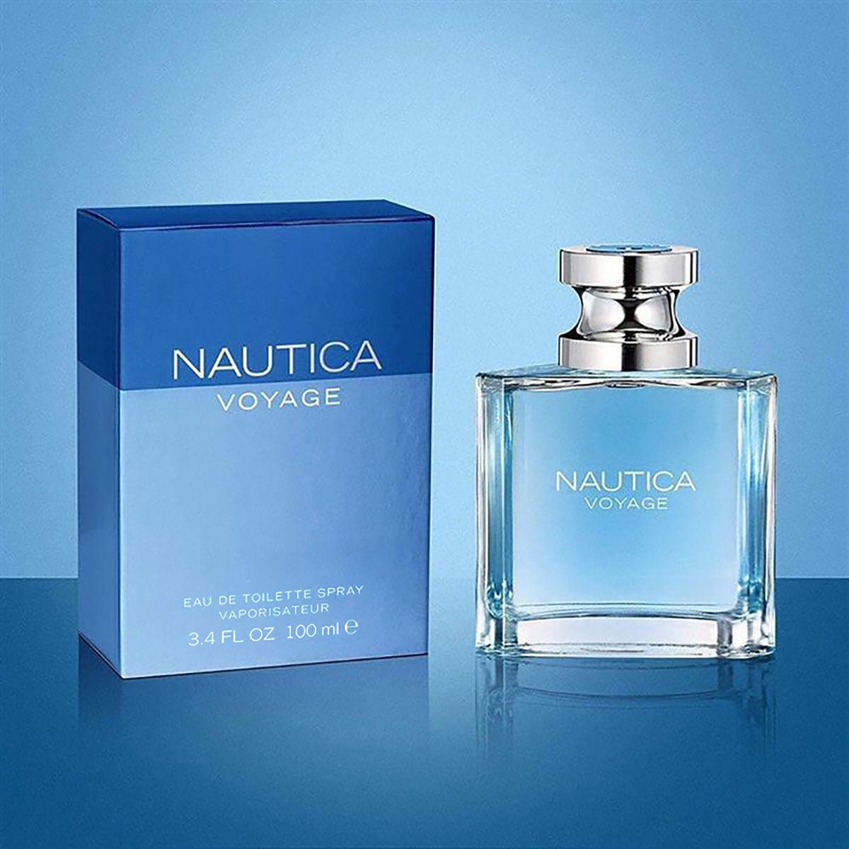 Paquete Enamorados, Set de Fragancia Nautica Voyage para Caballero 100ml. y Fragancia Paris Hilton para Dama 100ml.
