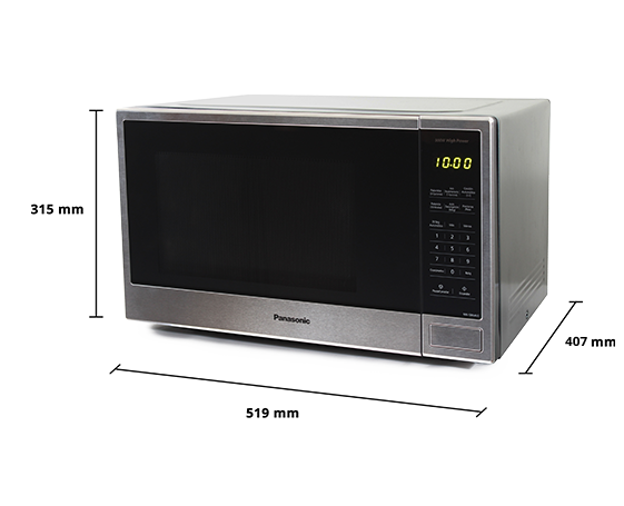 HORNO DE MICROONDAS PANASONIC MOD. NN-SB646SRUH 1.3p3**