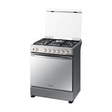 Estufa de Piso Samsung 30 Pulgadas 5 Quemadores Gris NX52T7422MS