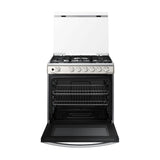 Estufa de Piso Samsung 30 Pulgadas 5 Quemadores Gris NX52T7422MS