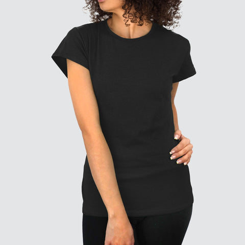Blusa Básica color Negro para Dama