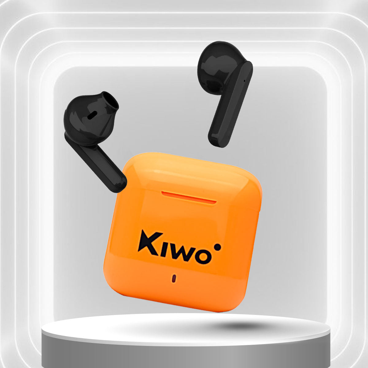 Audífonos Inalámbricos True Wireless Pek color Naranja, Kiwo