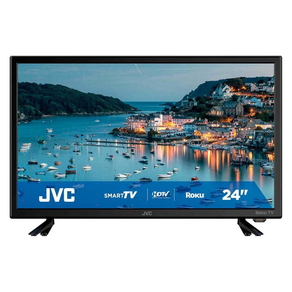 Televisión Pantalla 24 Pulgadas JVC Roku TV HD SI24R