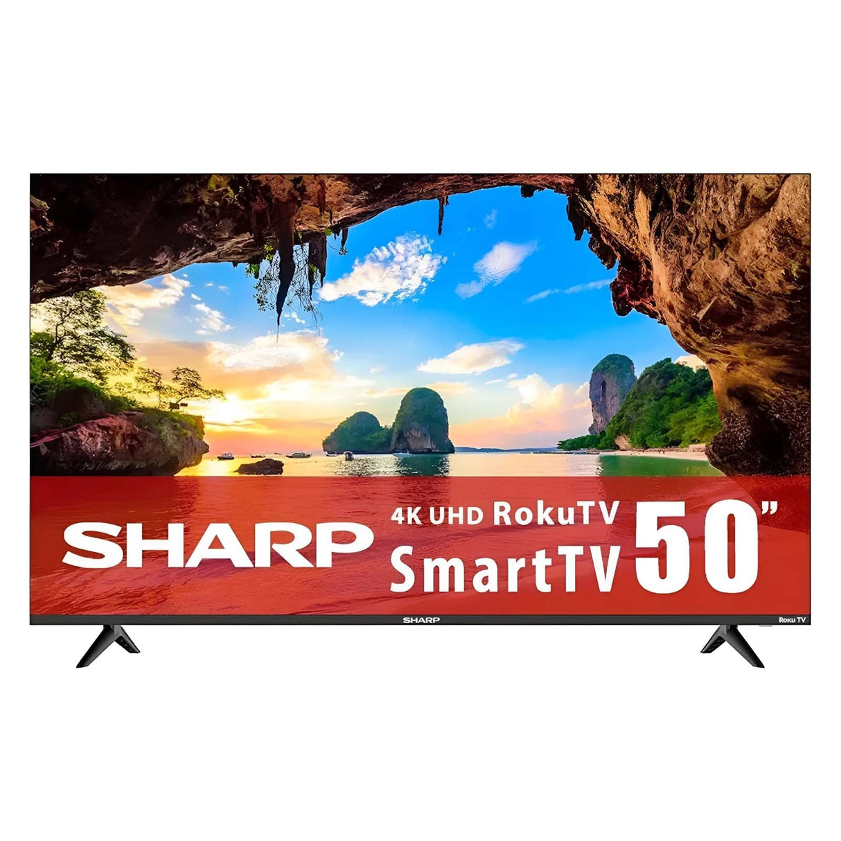 Pantalla 50 Pulgadas Sharp UHD 4K Roku TV 4TC50DL7UR