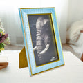 Porta Retrato Elegant color Azul 10x15cm