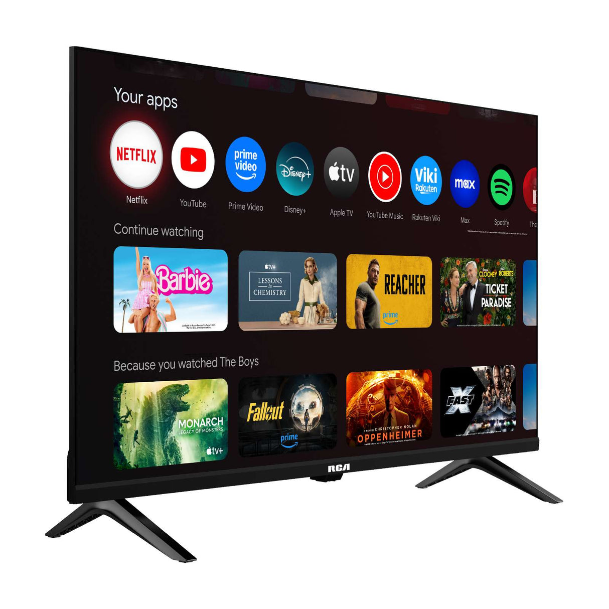 Televisión Pantalla 32 Pulgadas RCA Google TV HD R32M-H4G