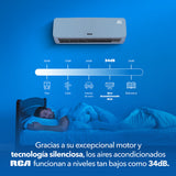 Aire Acondicionado Inverter Mini Split 12,000BTU 1T 110-127V