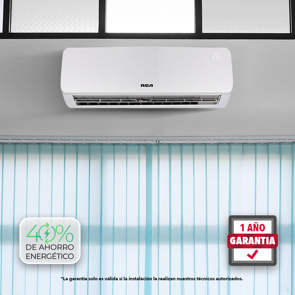 Aire Acondicionado Inverter Mini Split 12,000BTU 1T 110-127V