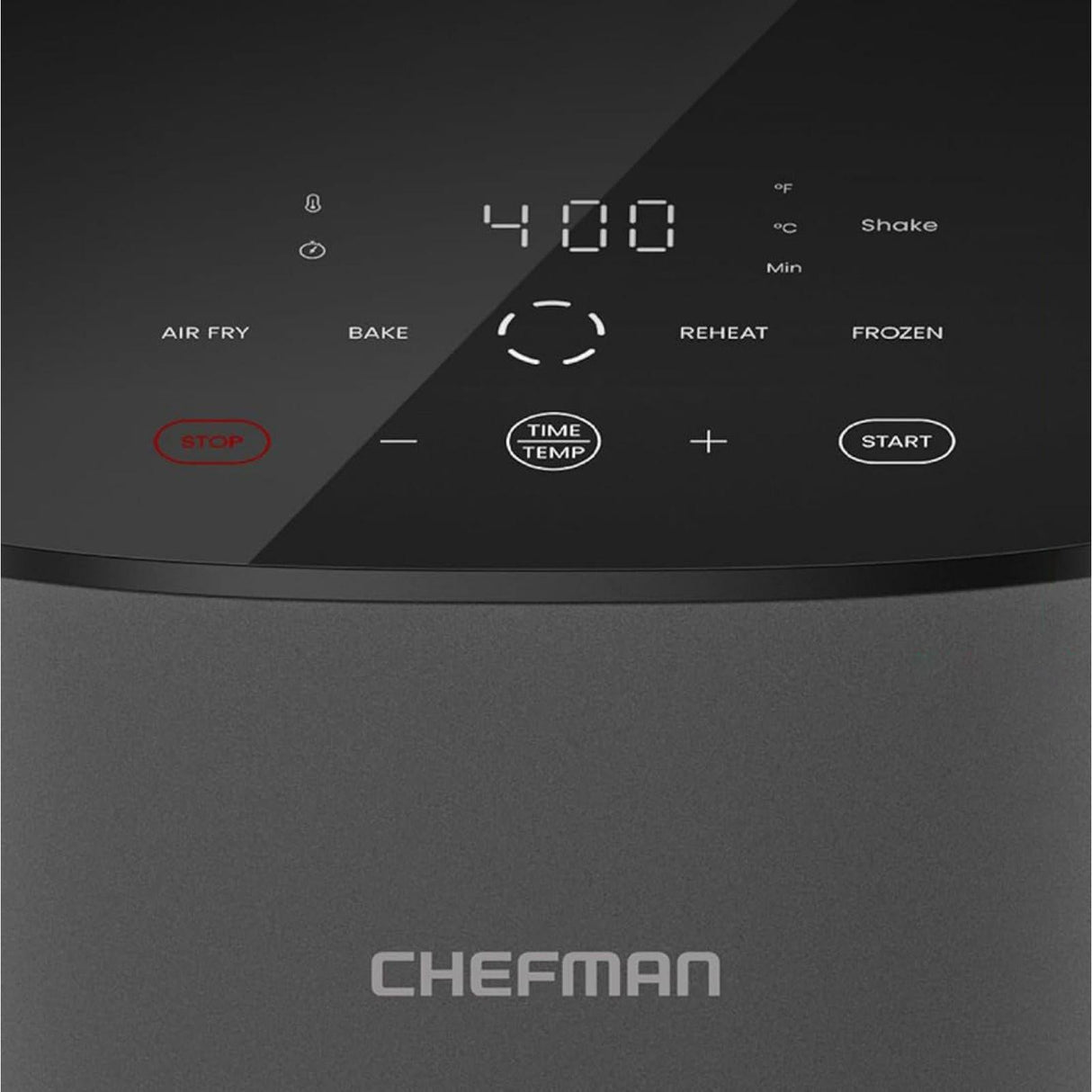 Freidora de Aire Chefman Turbox 4.7 Litros Negra RJ38-5T-MX