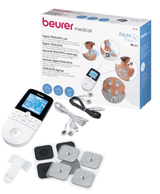 Electroestimulador EM49 con 2 canales y 64 programas – Marca Beurer
