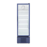 Refrigerador Vitrina 9 Pies Cúbicos Hisense Azul Puerta de Vidrio CVC494N3AWX