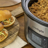 Olla de Cocción Lenta Crockpot 5.6 Litros Programable Gris SCCPVFC630