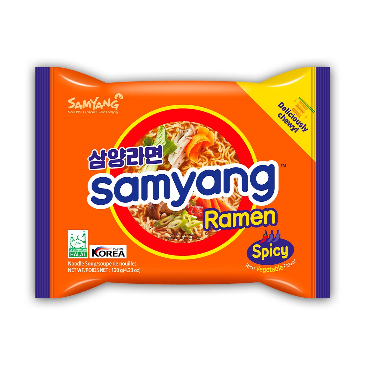 Ramen sabor carne Samyang 120g